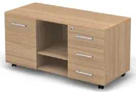 SMART/СМАРТ RSR014-117x50 Сервисная тумба правая 1172x500x600 Швейцарский Вяз - Фото предпросмотра