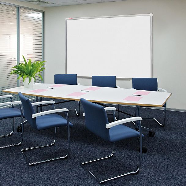 Доска магнитно-маркерная (120х180 см), алюминиевая рамка, ГАРАНТИЯ 10 ЛЕТ, РОССИЯ, BRAUBERG Стандарт, 235525 - Вид 9