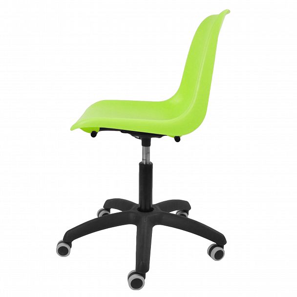 Кресло "Vicenza SW на черной крестовине Somalia" салатовый - Вид 3