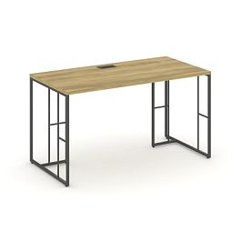 Rift Стол письменный RF.SP-014 Дуб Винченцо/Металл Антрацит 1580*700*750 - Фото предпросмотра