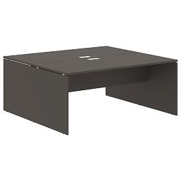 Стол двойной ED2ST 1780 Мокко/Белый 1760х1606х750 EDIS - Фото предпросмотра