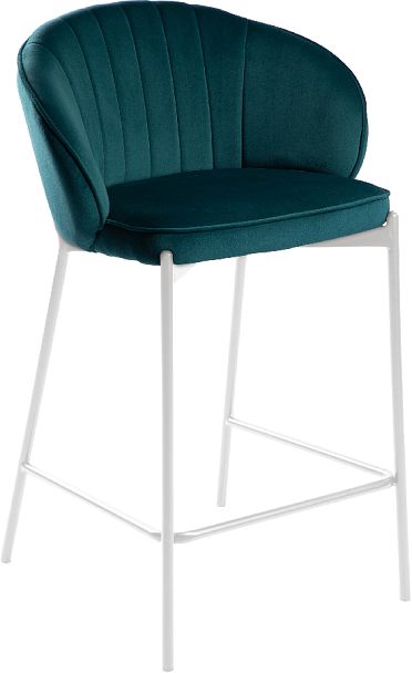Комплект полубарных стульев Миэль изумрудный/белый, 3 шт. - Вид 3