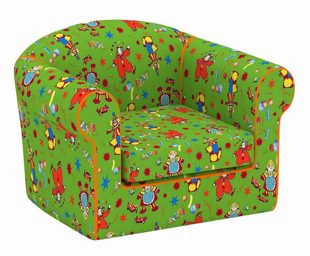 Кресло мягкое игровое, бескаркасное (флок) - Вид 1