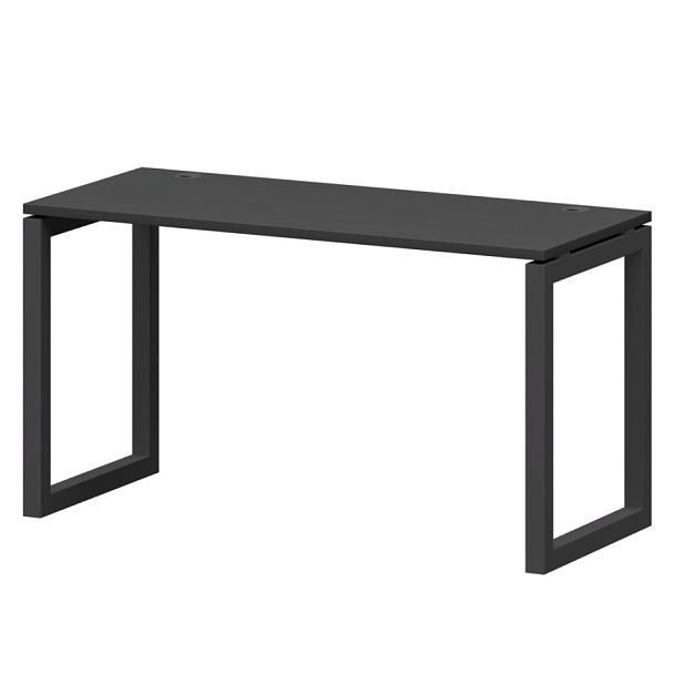 Стол на металлокаркасе СМС25-О-10К.60.Пр50 Графит/Антрацит 1000x600x750 Смарт - Вид 1