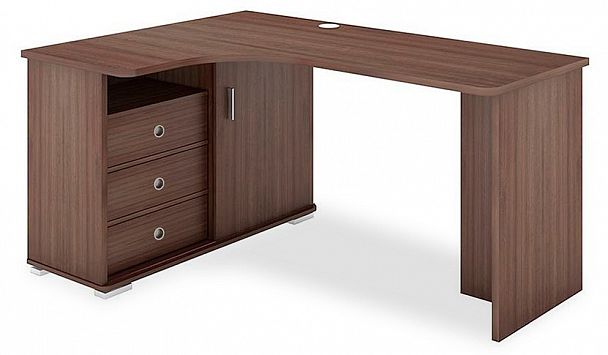 Стол письменный Домино СР-145С Шамони левый - Вид 1