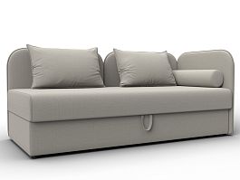 Тахта Лига-094 НПБ Рогожка бежевый - Фото предпросмотра