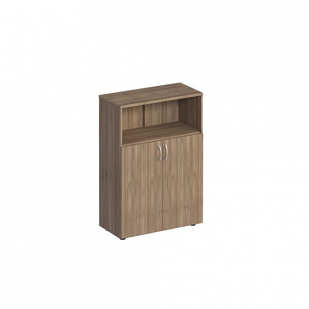 Шкаф для документов полузакрытый "Комфорт" К 363 дуб шамони темный - Вид 1