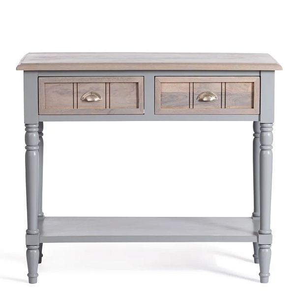 Консоль Secret de Maison Брайтон/Brighton (мод. OD-002), дерево акации/дерево манго/МДФ, Antique grey/grey wash - Вид 4