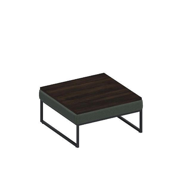 Журнальный стол, дуб ристретто Мейджик / Magic Mg/table ткань зелёная AU 13 - Вид 1