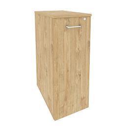 Onix Тумба высокая выдвижная приставная/опораная O.VTPO-7 Тиквуд светлый 432*720*1120 - Фото предпросмотра