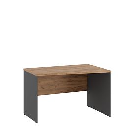 Стол трапеция правый Tess 120x80x75 дуб крафт золотой - Фото предпросмотра