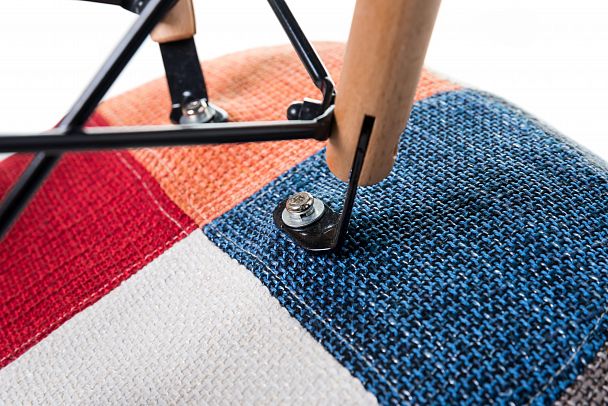 Стул обеденный DOBRIN DAW PATCHWORK (цвет сиденья мозаика) - Вид 8