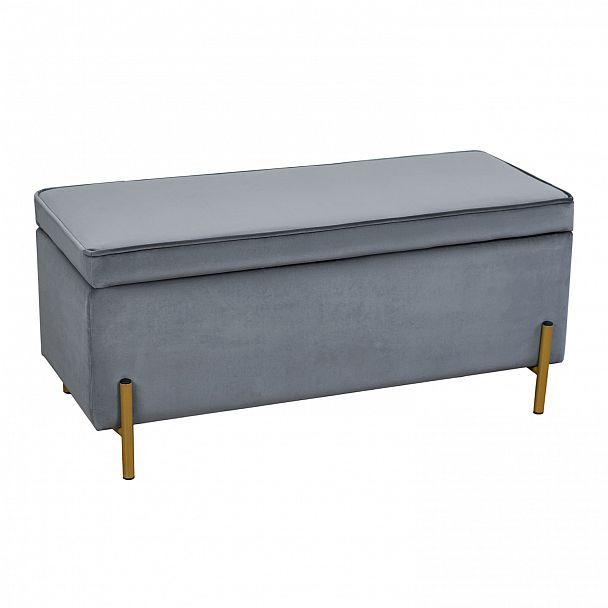 Банкетка Тюдор с ящиком - Вид 3