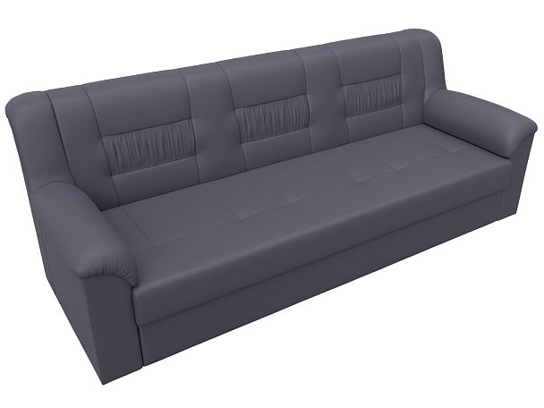 Диван прямой Карелия Экокожа серый - Вид 5