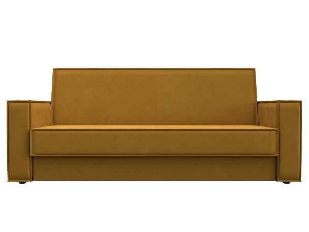 Диван-книжка Куба Велюр желтый - Вид 2