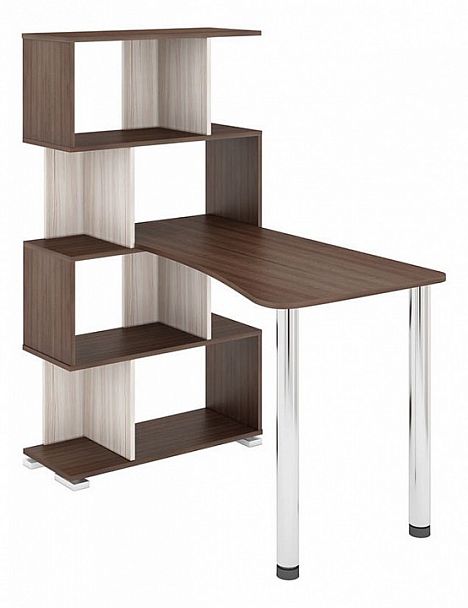 Стол компьютерный Домино СЛ-5-4СТ-2 Карамель/Шамони - Вид 1