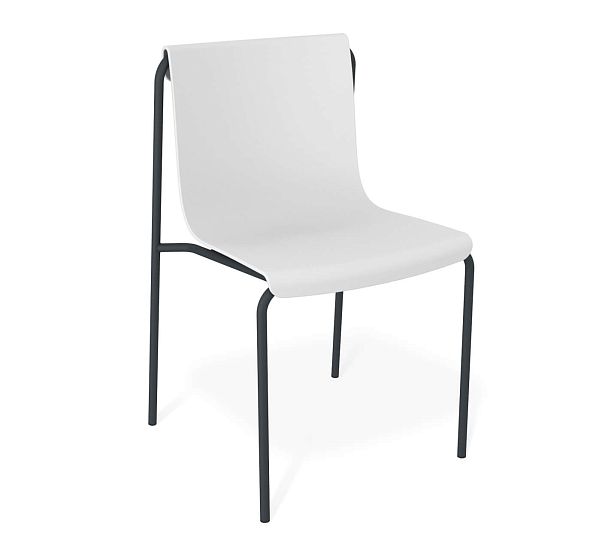 Стул Sheffilton SHT-S178 белый/антрацит - Вид 2