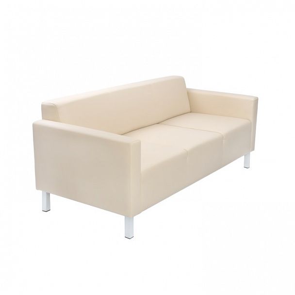 Диван трехместный "Евро" бежевый - Вид 1