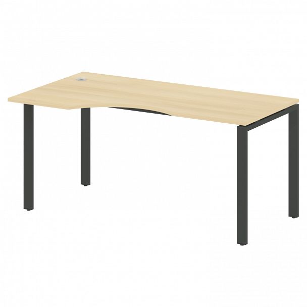Стол "Metal System" БП.СА-1 акация/антрацит - Вид 2
