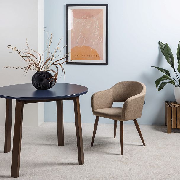 Кресло Oscar Сканди Браун Темный Орех - Вид 9