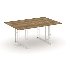 Rift Direct Стол переговорный RF.SPRG-002 Сандал Янтарный/Металл Белый 1780*1180*750 - Фото предпросмотра