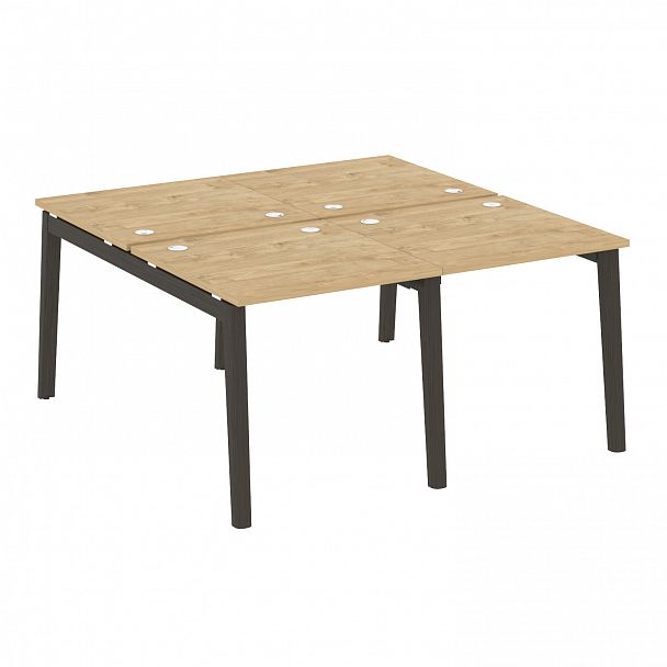 Рабочая станция "Onix wood" OW.D.RS-4.0.8 тиквуд светлый/дуб темный - Вид 1