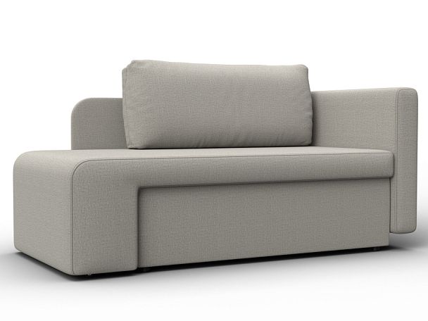 Кушетка Лига-097 Рогожка бежевый - Вид 1