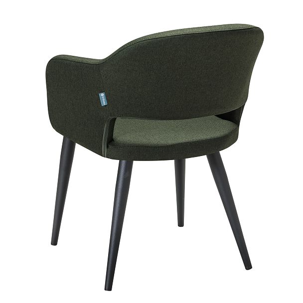 Кресло Oscar тёмно-зеленый/черный - Вид 4