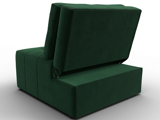 Кресло-кровать Лига-107 (80) Велюр зеленый - Вид 5