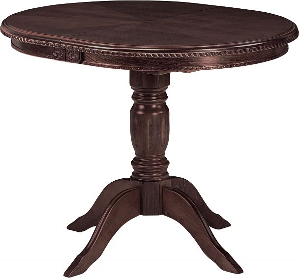 Стол деревянный раскладной Лорель 100 Венге - Вид 2