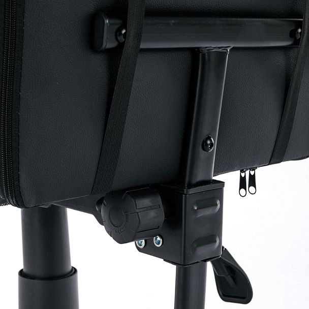 Кресло компьютерное BRABIX "Dexter GM-135", подножка, две подушки, экокожа, черное, 532800 - Вид 18