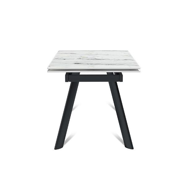 Стол раскладной Stone (120+30+30), керамика глянцевая Ice Jade - Вид 3