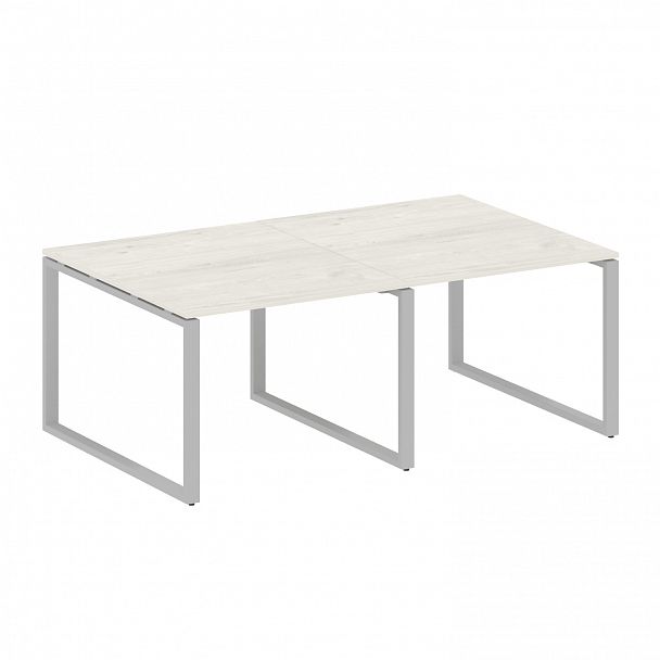 Стол для переговоров "Metal System" БО.ПРГ-2.1 дуб наварра/серый - Вид 1