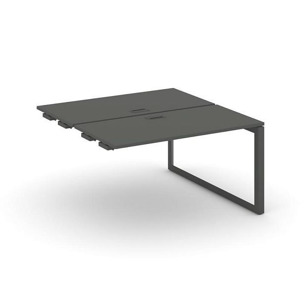 Style Project Next Стол-приставка к опор. элем. SN-59O.DPRS-021 Антрацит/Металл Антрацит/Черный Заглушка 980*1632*750 - Вид 1