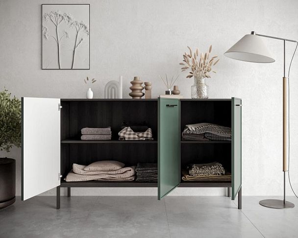 Комод с тремя дверками Nicole NLN02G - Вид 3