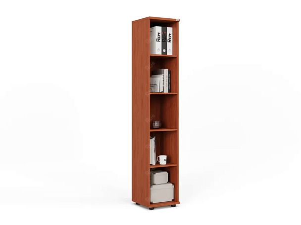 UNITY РШ-4 ОРЕХ ИТАЛЬЯНСКИЙ Стеллаж открытый Прямой 366x380x1966 - Вид 3