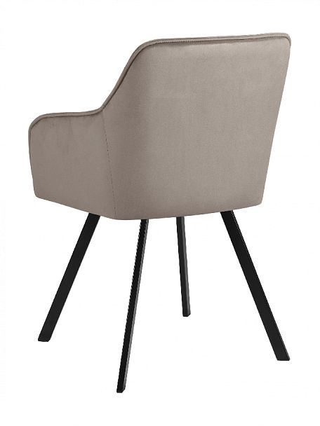 Комплект кресел поворотных Мони, Confetti smoke/черный, 3 шт. - Вид 6