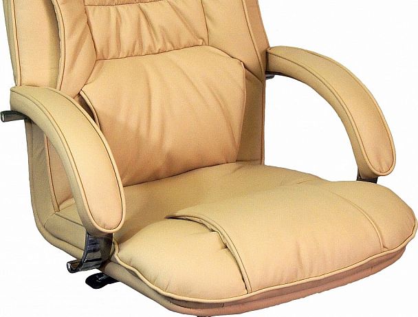 Кресло для руководителя Бридж КВ-14-131112 бежевое - Вид 2