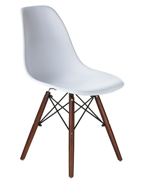 Стул обеденный LMZL-PP623 (ножки тёмный бук, цвет сиденья белый) - Вид 2