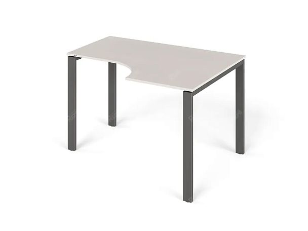 ЛАЙТ / LIGHT RLG016-10x9R Угловой стол 120x90x75 Дуб Молочный - Вид 1