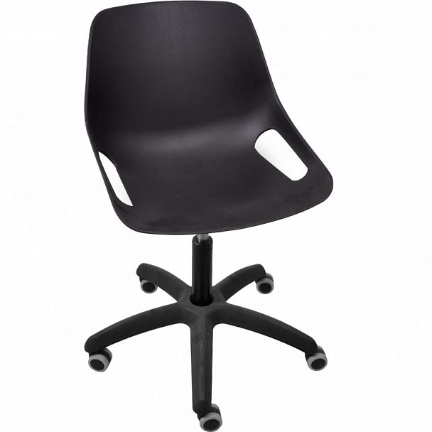 Стул "Q5 SW КРЕСЛО на черной Крестовине Somalia", черный - Вид 1