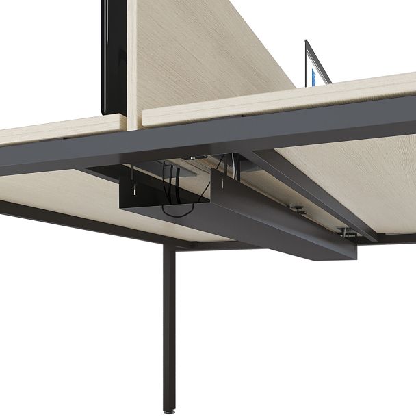 Кронштейн для экрана, 2шт Trend Metal 8,5x4,7x8 антрацит - Вид 31