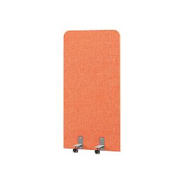 Перегородка акустическая прямая Everprof EVO Acoustic на роликовых опорах 800х28х1600 Ткань Romeo 08 - Фото предпросмотра