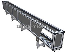 Гравитационная система возврата лотков закрытого типа модульная (ГСВЛЗТ-М) - Фото предпросмотра