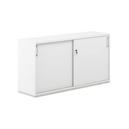 Шкаф-купе 2 ур. 1638х400х750 / корпус: белый, топ/дно: белый, фасады: белый / Аллегро / Allegro - Фото предпросмотра