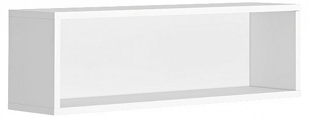 Полка книжная Домино ПК-30 Белый - Вид 1