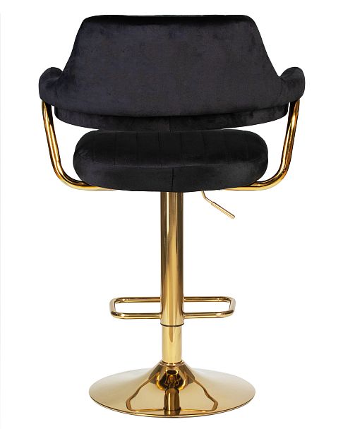 Стул барный "Кантри Голд" WX-2918 черный - Вид 5