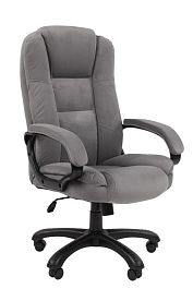 Кресло Chairman Home 600 Россия ткань Т-55 серый - Фото предпросмотра