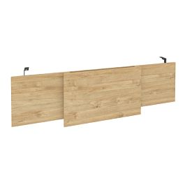 Onix Direct Царга стола руководителя O.M-CSR-5 Тиквуд светлый/Антрацит металл 1540*450*54 - Фото предпросмотра