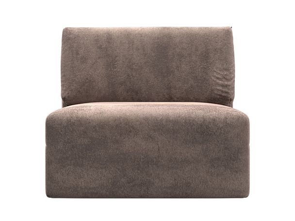 Модуль диван Лига-060 НПБ Велюр бежевый - Вид 1